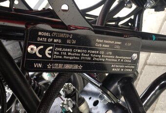 ČTYŘKOLKA CF MOTO GLADIATOR X110 LE - NOVÁ - V ZÁRUCE - 20