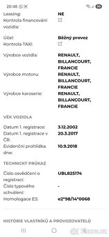 Renault Megane Scenic 1,6 - 20