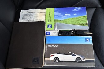 Peugeot 308 CC 2.0 HDi 6st,KŮŽE,KLIMA,TEMP,VÝHŘEV,VENTILACE - 20