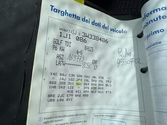 Volkswagen Golf 1,9 TDI 96 KW STK BRZDY - 20