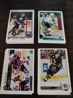 Predám hokejové kartičky z 90 rokov (UD,Top.,metal, pacific. - 20