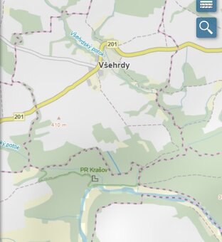 Lesní pozemek Všehrdy u Kralovic - 20