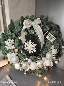 Adventní věnce a vánoční dekorace - 20