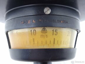 Retro bakelitový anemometr - ČSSR - 20