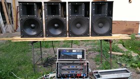 Kompaktní PA/odposlechové reproboxy 15" PHL 1000w/8ohm + 2" - 20