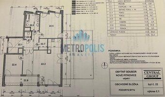 Prostorný a světlý byt 3+kk s obrovskou terasou, balkónem, p - 20