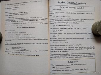 Počítačové učebnice 1. pol. 90. MS-DOS sestavy - 20
