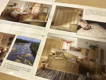 Celodřevěná ložnice ručně řezaná viz poslední foto - 20