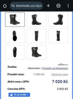 40 Alpinestars Stella SMX-6 Vysoke boty na moto - 20