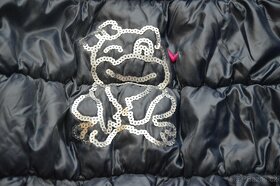 140 146 152 158 zimní bunda kabát s kožíškem - 20