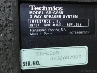 Technics SB-CS65 Velice zachovalé - 20