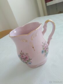Hrnečky z růžového porcelánu (různé druhy 14ks) - 20