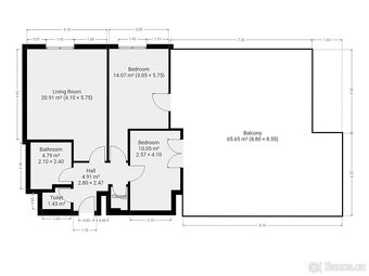 Pronájem bytu 3+kk, Augustina Lukeše, Brandýs nad Labem, 279 - 20