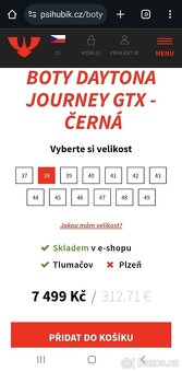 43 DAYTONA Journey Kvalitní Kožené boty na motorku - 20