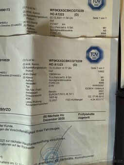 Ford Focus MK3 1.6i Benzín 77kw 2012 Serviska Nová STK DOVOZ - 20