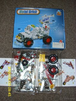 Velká kuličková dráha, Elektrostavebnice, Merkur, Pinball - 20