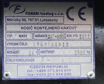 Mercedes-Benz AROCS 2645 - 6x4 - Nosič kontejnerů – EURO 6  - 20