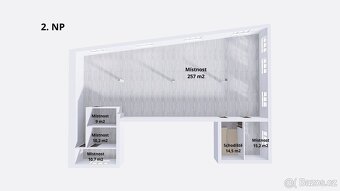 Prodej, nebytové prostory, 660 m2, ul. Uničovská, Šumperk - 20
