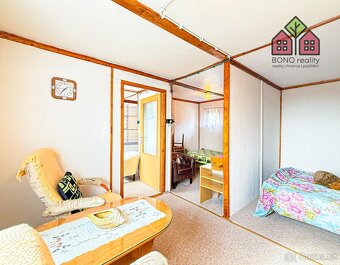 Chata, OV, dispozice 4+kk, plocha 90 m2, zahrada 581 m2, per - 20