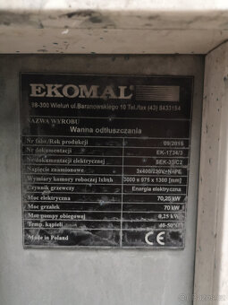 Prodám práškovou lakovnu s kompletní dokumentací. - 20