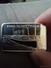 Pamětní Mince a cihličky Titanic - 20