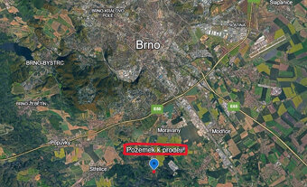 Krásný a jedinečný pozemek 2112 m2 v Nebovidech u Brna - 20