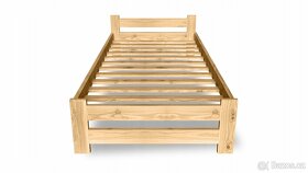 drevena postel 80x200 jednoluzkova rost jednoluzko - 20