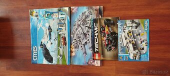 LEGO + figurky + návody + 5 kg kostek / Batman, Star Wars, C - 20