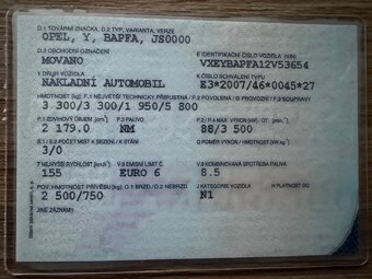 Opel Movano 2.2 L1H1, r.v. 2022, DPH - 20