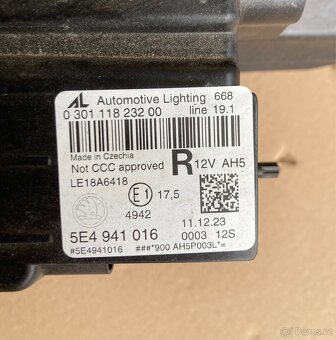 světlomet levý a pravý Škoda Octavia 5E4941015 5E4941016 - 20