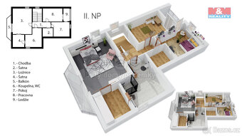 Prodej rodinného domu, 5+kk, 224 m2, Dyje - 20