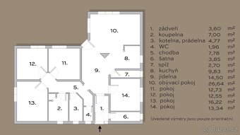 Prodej rodinného domu 137 m², pozemek 4273 m² Loučka - 20