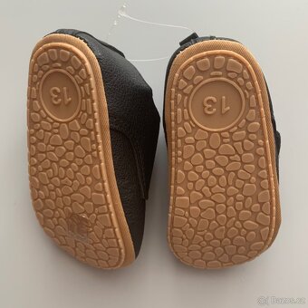 Nové Dětské kožené capáčky / boty pro miminko nazouvací - 20