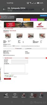 KTM 250 XC-F 28MTH rok 2022 (do provozu 3/2025) - 20
