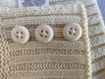 Nová dámská šála Alpine Pro - černá, krémová - akryl - 20