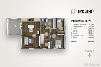 Prodej rodinného domu 181,9 m², pozemek 593 m², ulice K Plov - 20