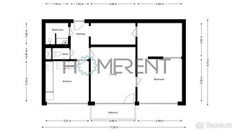 Útulný byt 3+1 s lodžií a vlastním vytápěním - 71m2 – Libere - 20