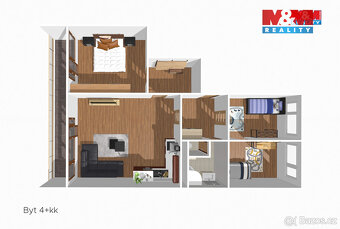 Prodej bytu 4+kk, Liberec - Starý Harcov, ul. Sosnová - 20