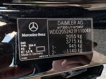 MERCEDES-BENZ C200 BENZÍN //2015 LED NAVI PANORAMA TAŽNÉ - 20