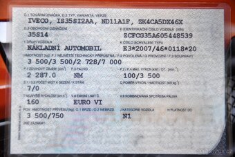 Iveco Daily 2.3 35S14D 3str.SKLÁPĚČ, NOVÝ VŮZ, ČR, 1MAJ, DPH - 20