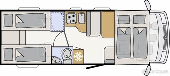 Dethleffs Trend 7057 - 5 osob - 20