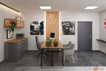 Prodej luxusní novostavby haly, autoservis, 3000m2 pozemek - 20