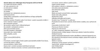 VW T7 Transporter skříň 2.0 TDI dlouhý rozvor, 5 let záruka - 20