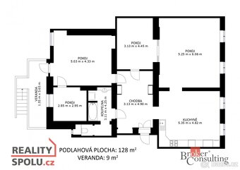 Prodej, byty/4+1, 128 m2, Národních hrdinů 712/33, 69002 Bře - 20