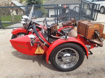 Predám Harley Davidson+ sidecar WLC 750cm3 - 20