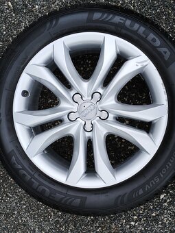 Zimní orig alu Audi Q5 Fulda 235/55/19 super vzorek 8mm - 20
