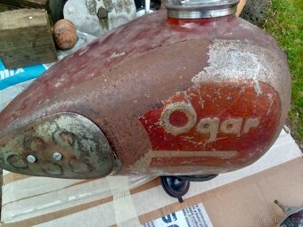 Jawa Sadílek,pérák,Ogar. typ 2,4 kola,sedlo. - 20