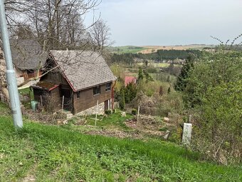 Prodej chaty 4km od Jihlavy s nadherným výhledem do přírody - 20