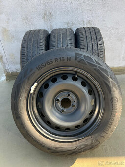 185/65R15 letní sada dacia logan, clio 6x15 4x100x60 ET40 - 20
