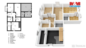 Prodej rodinného domu, 342 m², Mšec, ul. Důrasova - 20